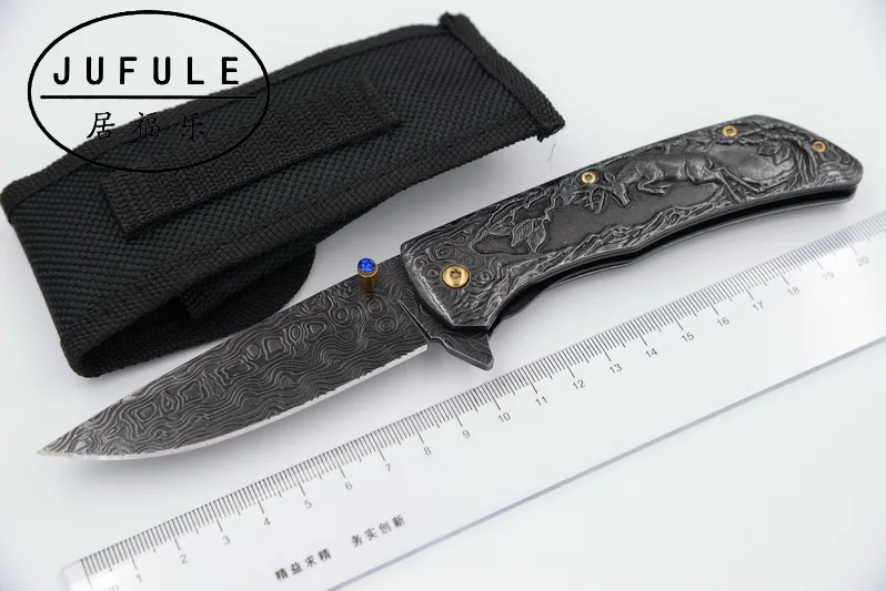JUFULE оригинальный дизайн $ 9Cr18moV стальной складной кухонный Кемпинг Охота