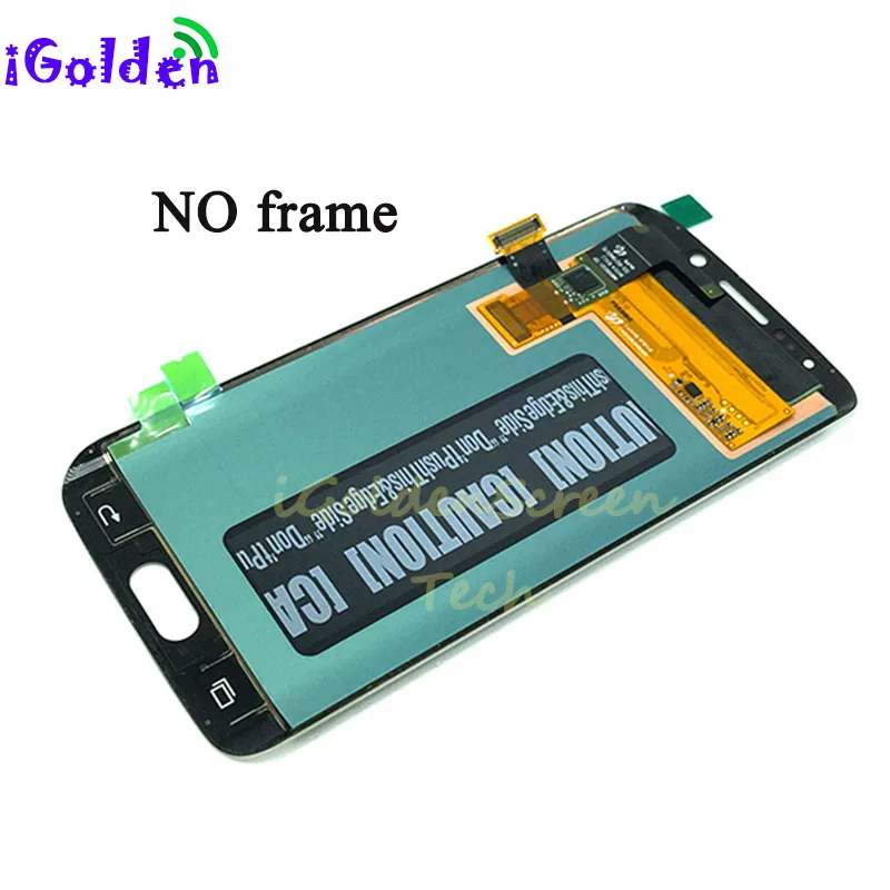 100% протестированный 5 1 ''SUPER AMOLED дисплей для SAMSUNG Galaxy S6 edge LCD G925 G925I G925F сенсорный