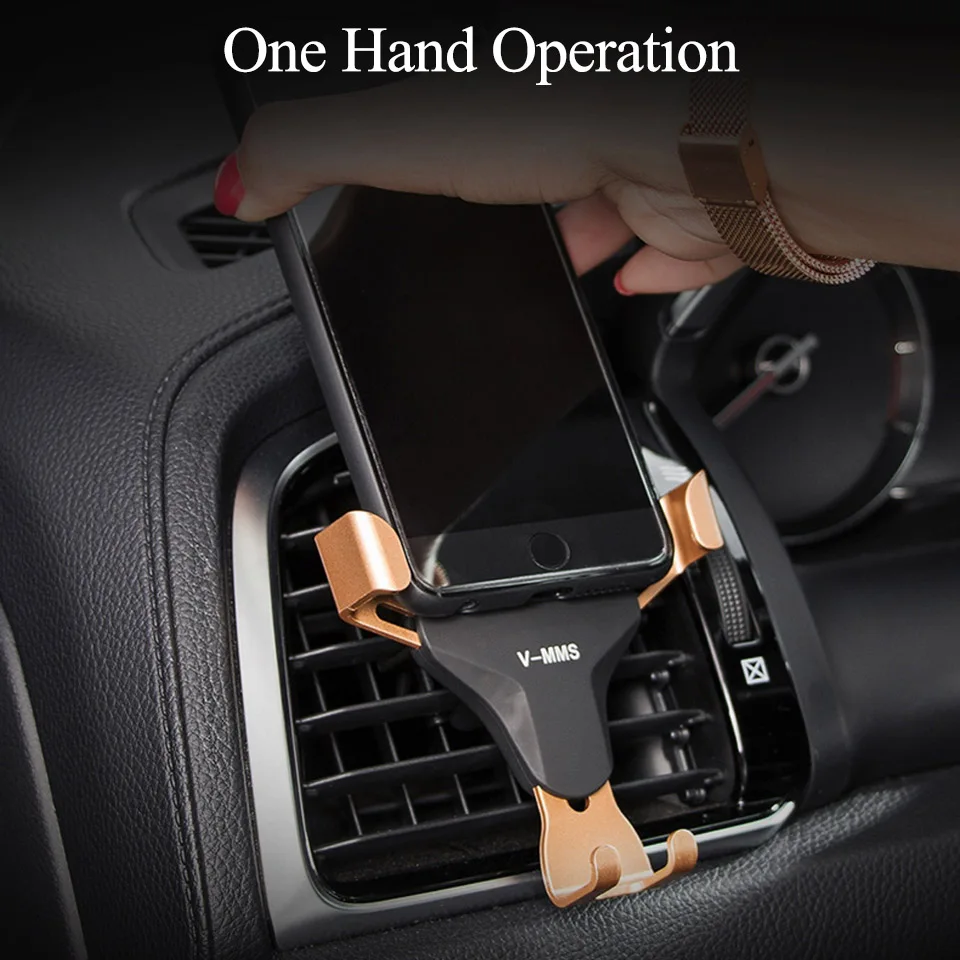 Tendway гравитационный Автомобильный держатель для телефона с поворотом на 360