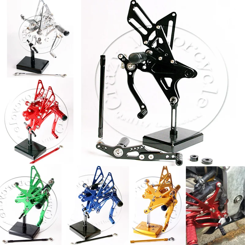 Для TRIUMPH SPEED TRIPLE 2005 2006 2007 2008 2009 2010 мотоцикл подножки Rearset сзади комплект