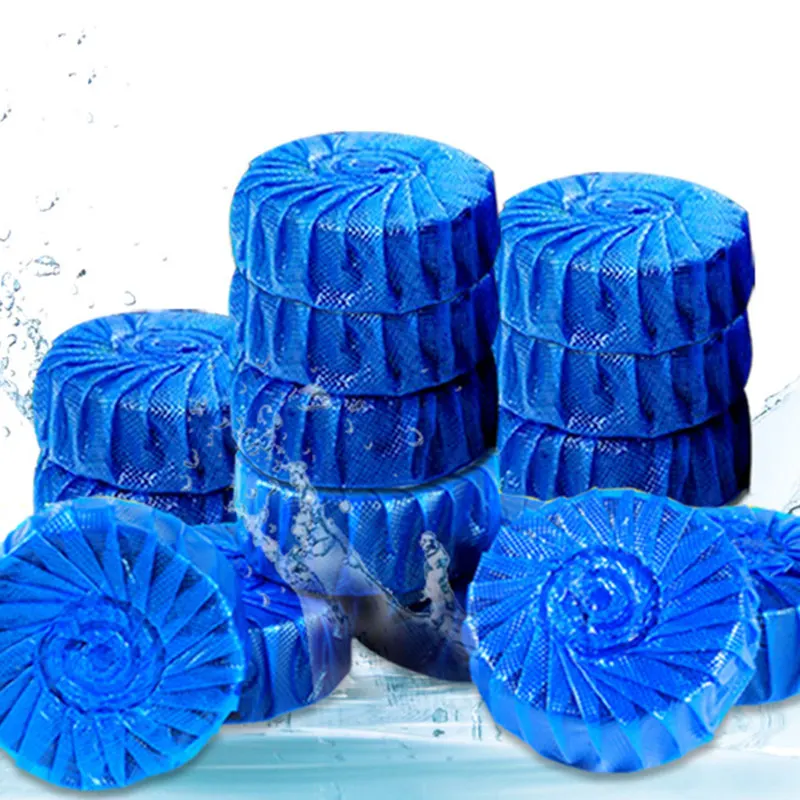 10 шт./компл. одноразовые автоматический промывной чистящее средство для унитаза