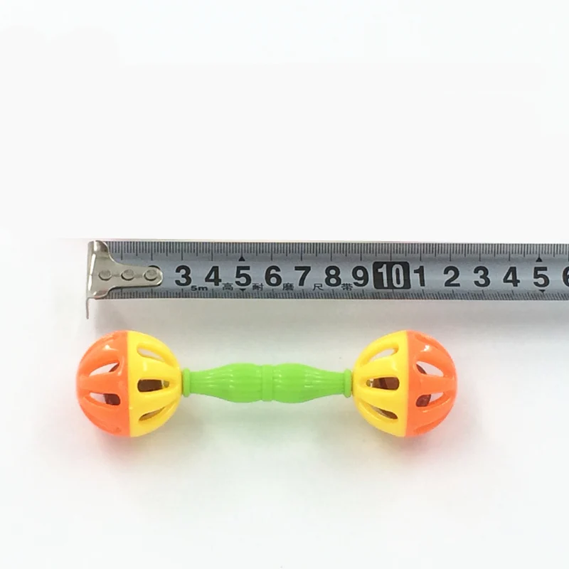 Small Rattle Детские погремушки игрушки 0-12 новорожденных раннее образование младенец безопасный ручной Колокольчик молоток игрушки подарки - Цвет: Small Rattle