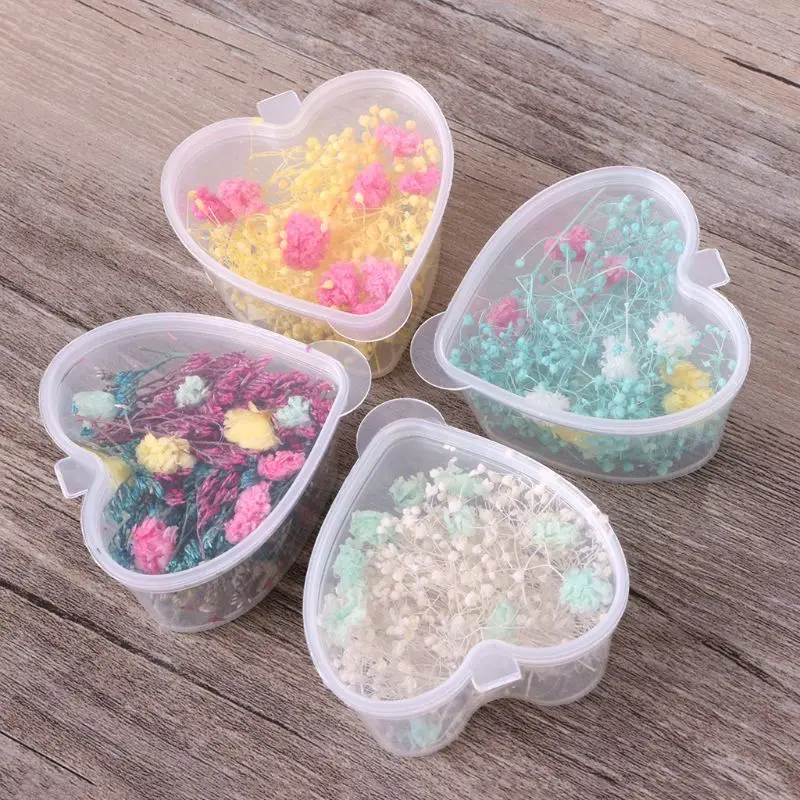 5.5*4.5*3cm Mixed Dried Flowers Nail Art Decoration Preserved Flower DIY Tips 3D Manicure | Rhinestones &amp Decorations
