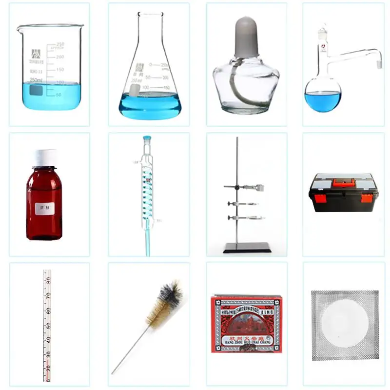 500 мл Новый лабораторный аппарат для дистилляции эфирного масла вододистиллятор