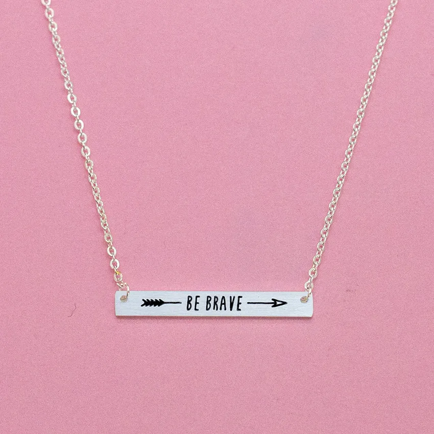 Великолепная сказка Макси воротник татуировки колье цепи One Direction быть храбрым