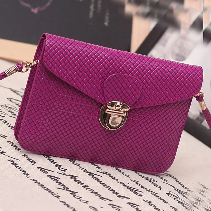 Модная женская квадратная сумка-мессенджер через плечо из искусственной кожи BS88