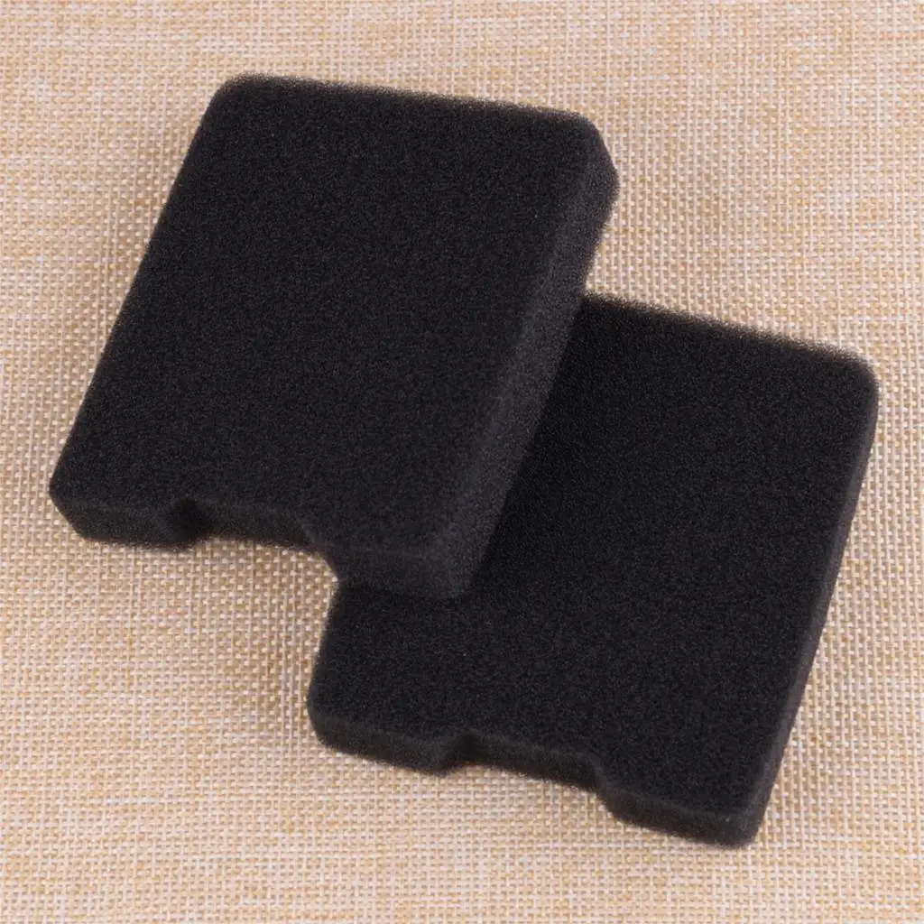 LETAOSK Высокое качество Черный 2 шт воздушный фильтр губка для замены 110132179 531004430 подходит для Husqvarna 145BT 155BT