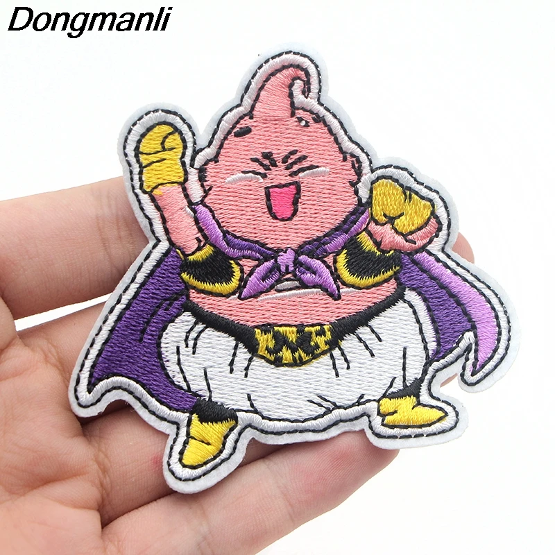 P2888 Dongmanli Dragon Ball Z вышитый значок аппликация швейная одежда джинсы аксессуары