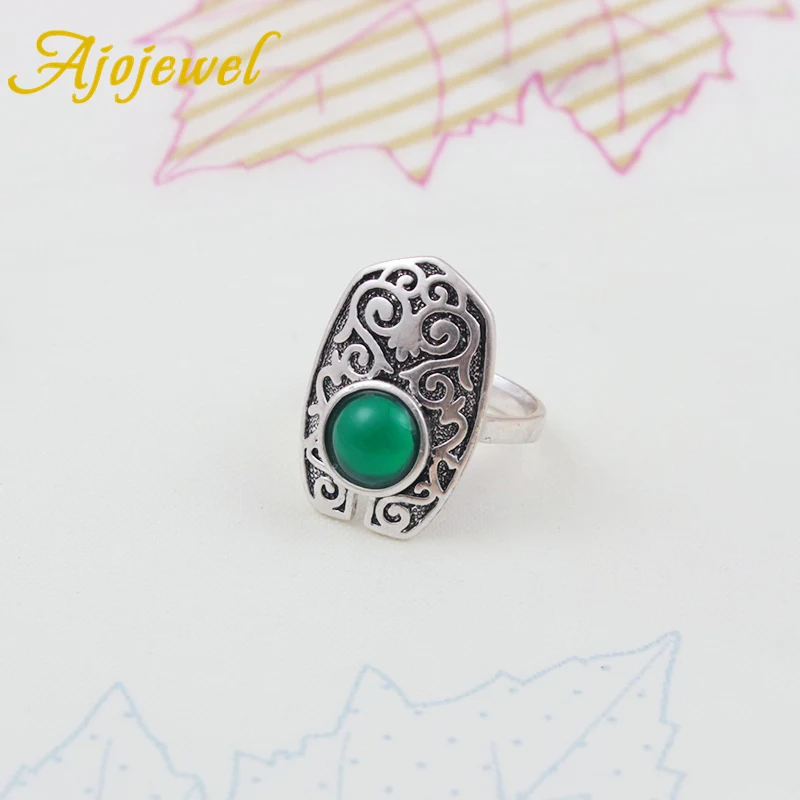 Ajojewel винтажные резные оранжевые/Зеленые Полимерные круглые серьги с кисточками