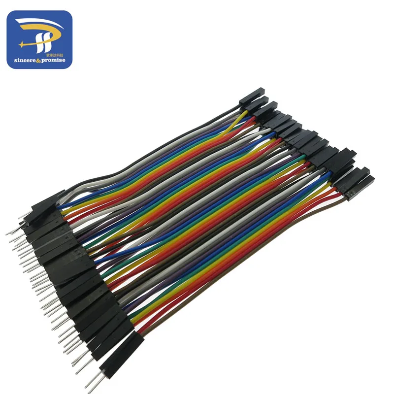 Dupont Line 120 шт. 10 см 40Pin мужской+ мужской женский и Женский Соединительный провод Dupont кабель для Arduino DIY KIT