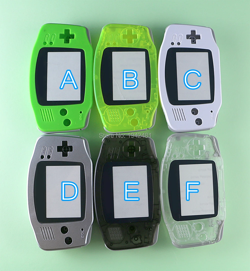1 Набор высокого качества Полный Корпус в виде ракушки пакет для Advance GBA чехол