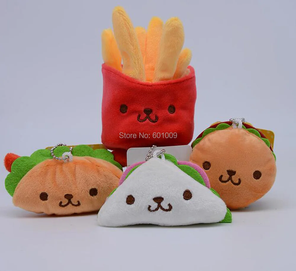 10 шт/партия 4 стиля гамбургер сэндвич замороженных картофеля фри в горячей