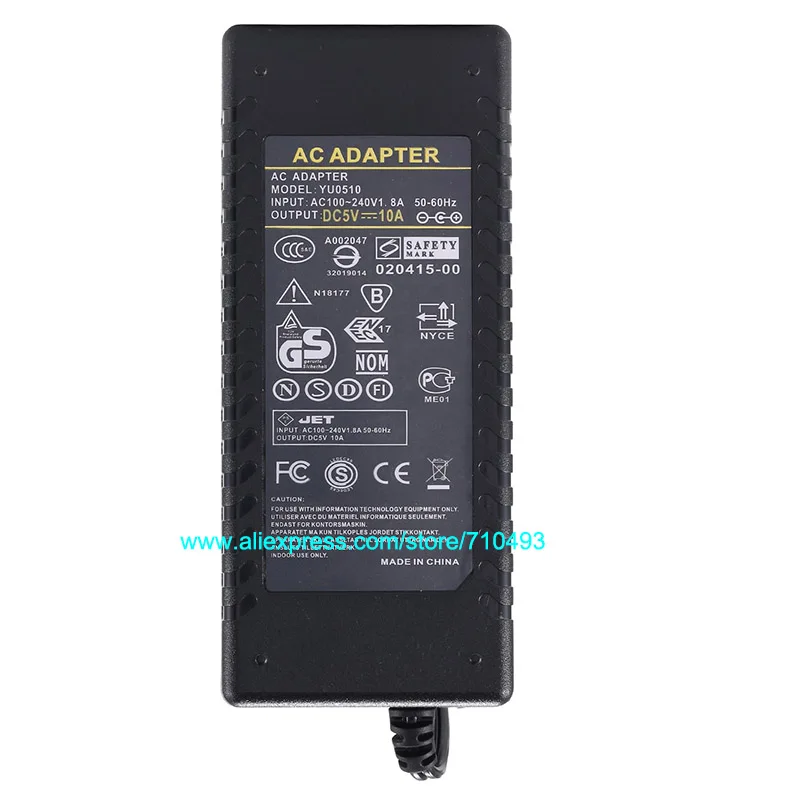 С чипом IC AC DC 5V 10A 8A 6A 5A адаптер питания зарядное устройство светодиодный