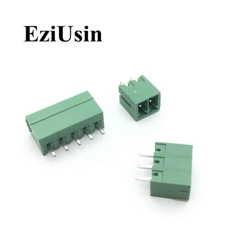 15EDG 3,81 мм 3,5 мм KF2EDG PCB Клеммная колодка коннектор штыревой разъем прямой угол 2/3/4/5/6/7/8/9/10/12 - Цвет: Straight socket