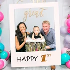 Реквизит для фотобудки, бумажная рамка для фотографий сделай сам, вырезы для свадебной вечеринки, дня рождения, 116182130405060