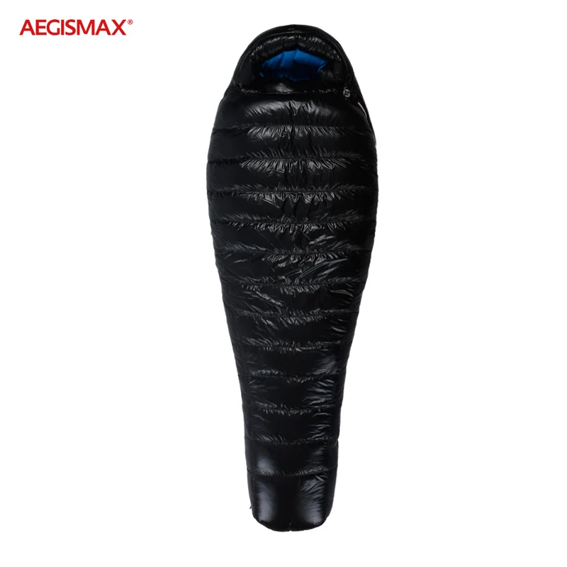 

AEGISMAX 95% белый гусиный пух, Мумия, кемпинг, спальный мешок для холодной зимы, Сверхлегкий, с перегородкой, кемпинг, Сращивание FP800