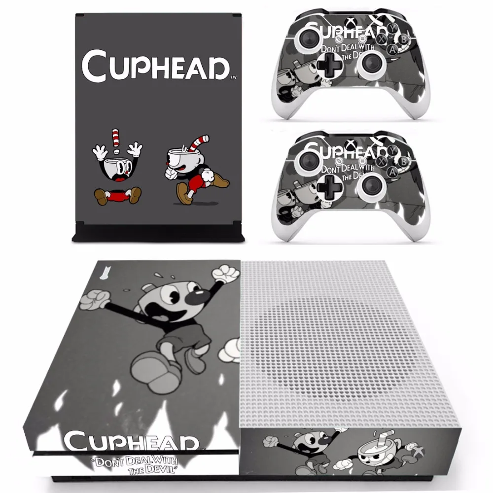 Игра Кубок кожи Стикеры наклейка для Microsoft Xbox One S консоли и 2 контроллеры для Xbox One S шкуры Стикеры s винил