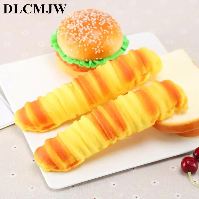 Artificial bread fake food squishy cake Simulation Model Soft PU Bread 1 pcs Fake Cake Bakery Photography props Decor Soft Bread