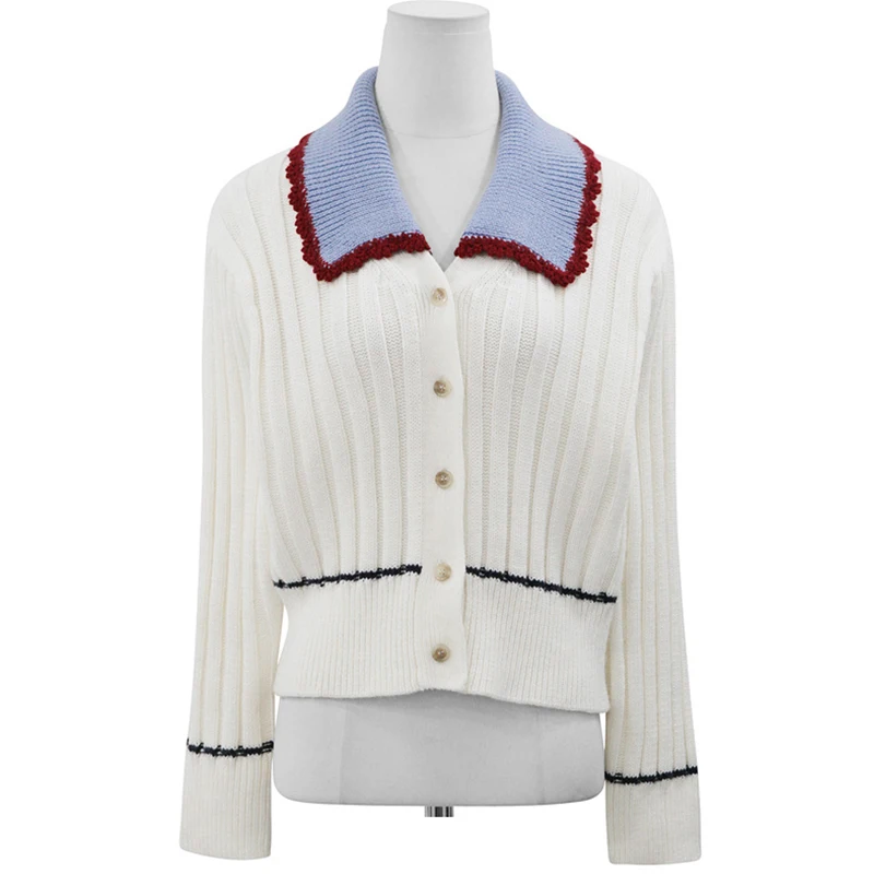 Новинка 2018 Элегантный женский вязаный кардиган GRUIICEEN свитер повседневные