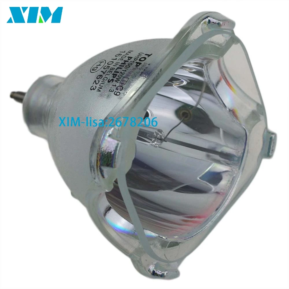 Подходит для Philips UHP 132 Вт 1,0 132-120 W 132/120 1,0 E22 для Barco R9842807/R764741 OV-808 OV-815 проектор/ТВ неэкранированная лампа