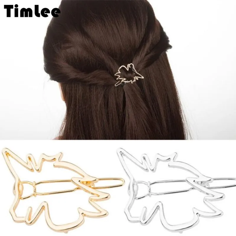 Timlee H045 Бесплатная доставка простой темперамент выдолбленный Единорог голова