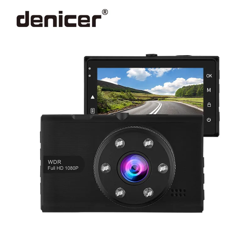 Автомобильный видеорегистратор sony IMX323 сенсор авто камера novatek 96658 Full HD 1080p Dash Cam 3,0 дюймов экран WDR с функцией ночного видения Автомобильный видеорегистратор