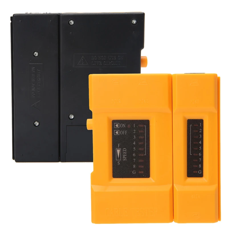 Скорость компьютерный сетевой кабель тестер RJ45+ RJ11 Lan провод Ethernet 468VR горячая распродажа
