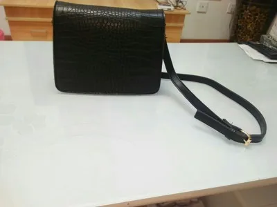

Female bag simple style fashion bag PU leather women vintage messenger shoulder cross body bag Q-59826