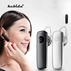 Беспроводные стереонаушники kebidu Mini V4.0, Bluetooth-наушники с микрофоном, универсальные, для iPhone и любых мобильных телефонов, белый цвет