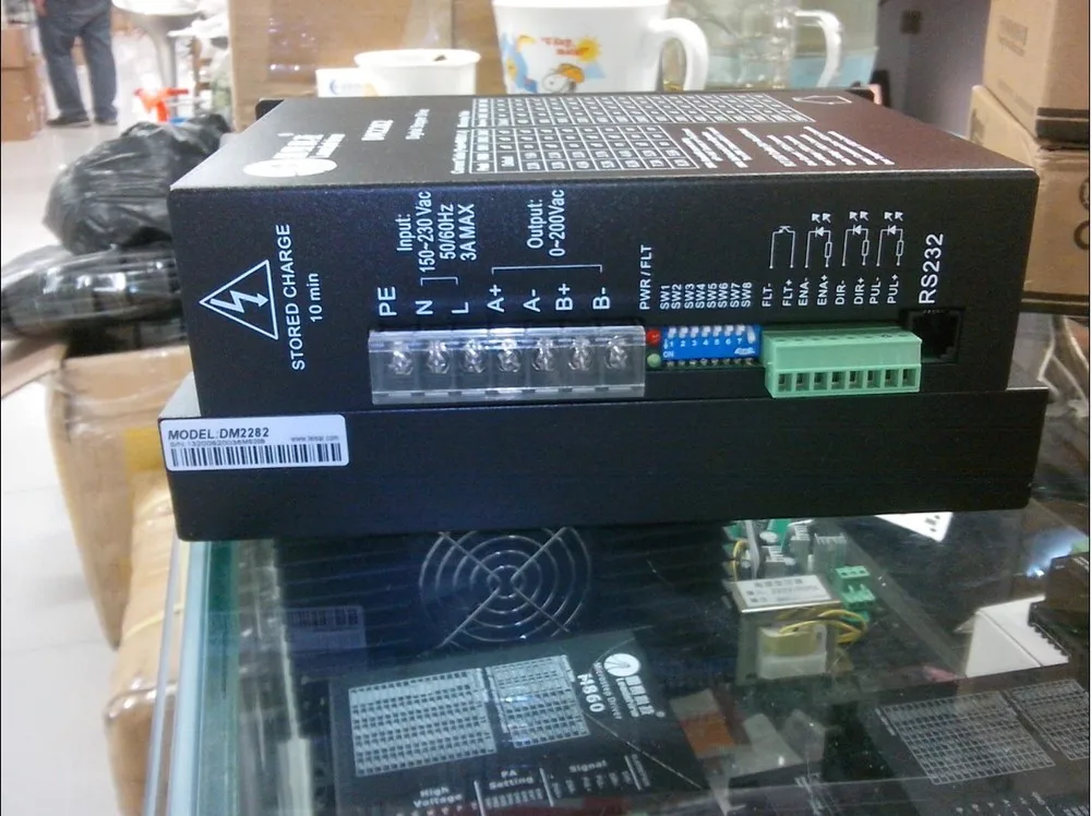 Новый Leadshine DM2282 ЧПУ высококачественный цифровой шаговый привод 2 фазный рабочий 80
