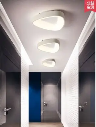 

Простая современная светодиодная потолочная лампа для прихожей, коридора, коридора, балкона, креативная индивидуальная подсветка