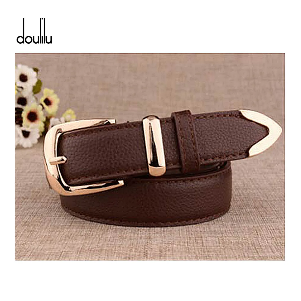 women belts DOULILU новые дизайнерские модные женские ремни из натуральной кожи брендовые ремни женский пояс с пряжкой необычные винтажные ремни для джинсов - Цвет: women belts
