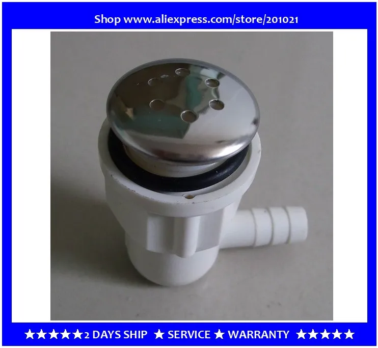 

Bathtub spa stainless steel Air bubble jet with Chrome plating, air blower 6 hole air nozzle