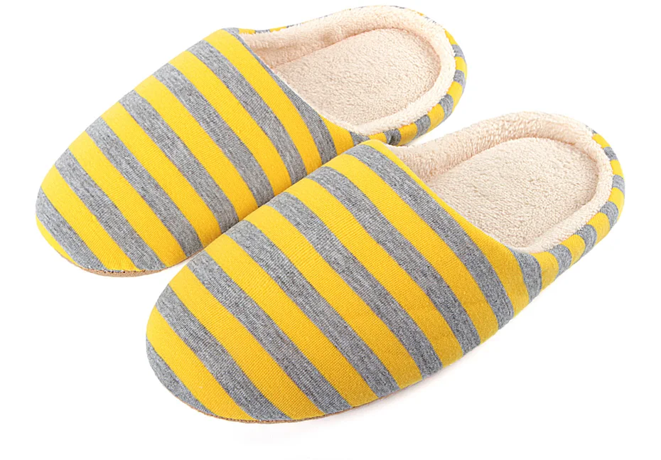 ShoeFurry/Повседневная обувь; мужские зимние домашние тапочки; мягкая плюшевая теплая хлопковая обувь; мужские домашние тапочки; меховые тапочки в полоску для спальни