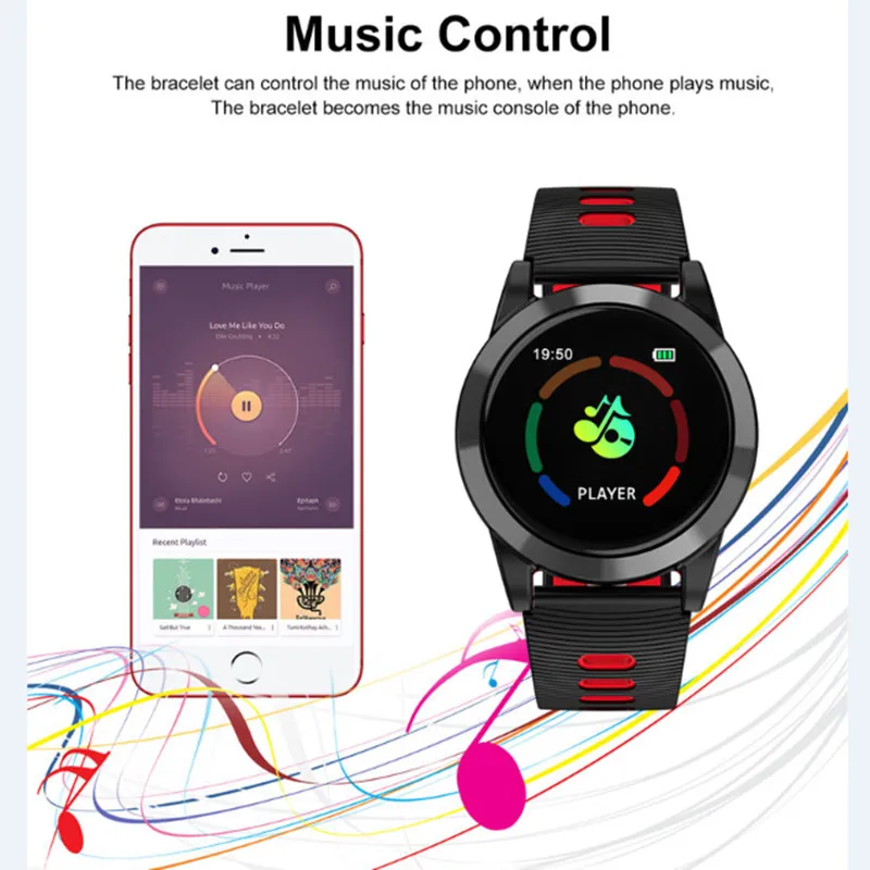 LYKRY R15 Смарт-часы IP67 Водонепроницаемый Монитор артериального давления пульса