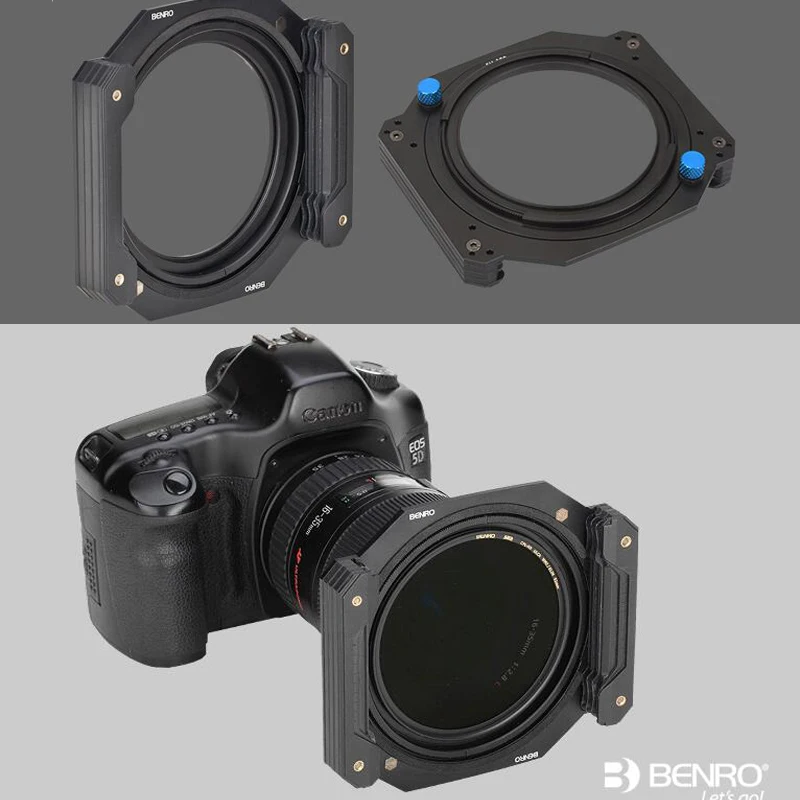 Benro FH100 100mm Glass Square Filter Aviation Aluminum Mirror Bracket Plug-in Sheet System holder | Электроника