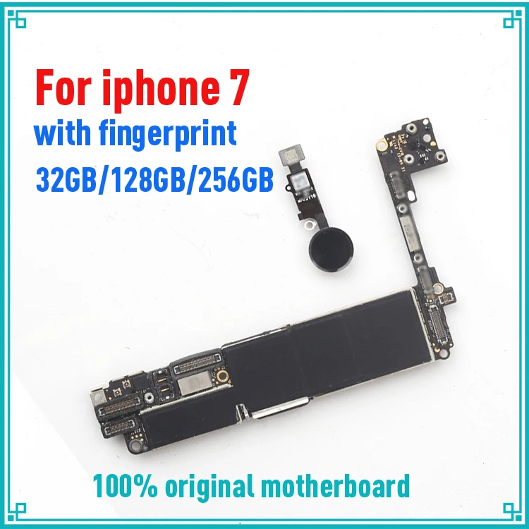 Материнская плата для iphone 7 с полной разблокировкой 32 ГБ/128 ГБ/256 ГБ версия touch ID