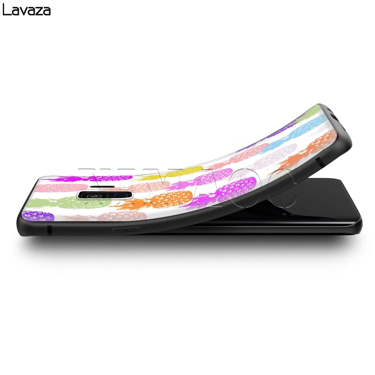 Lavaza розовый ананас чехол для Samsung Галактики S6 S7 край J6 S8 S9 S10 плюс A3 A5 A6 A7 A8 A9 Note 8 9 |