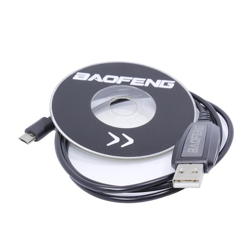 Оригинальный USB-кабель для программирования BAOFENG с прошивкой CD BF-T1 Mini Radio walkie talkie BF