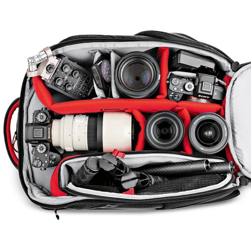 Manfrotto Камера сумки MB PL-CB-BA оригинальный Packback свет кинематографический