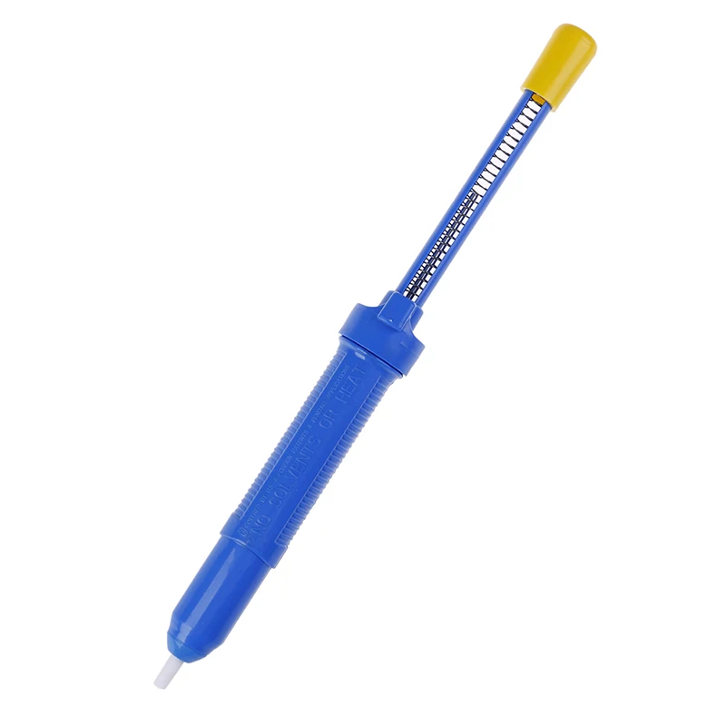 

1pc Useful Aluminium Solder Sucker Desoldering Pump Tool Removal Device Blue Vacuum Soldering Iron Desolder Hot Sale