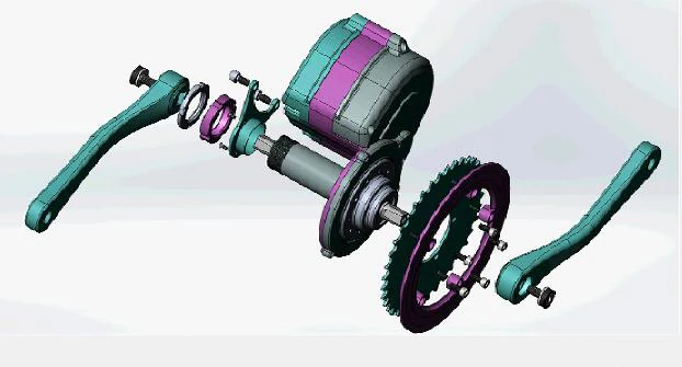 ЕС нет налога! Bafang BBS02 750 Вт Ebike электрическое преобразование велосипедов Комплект
