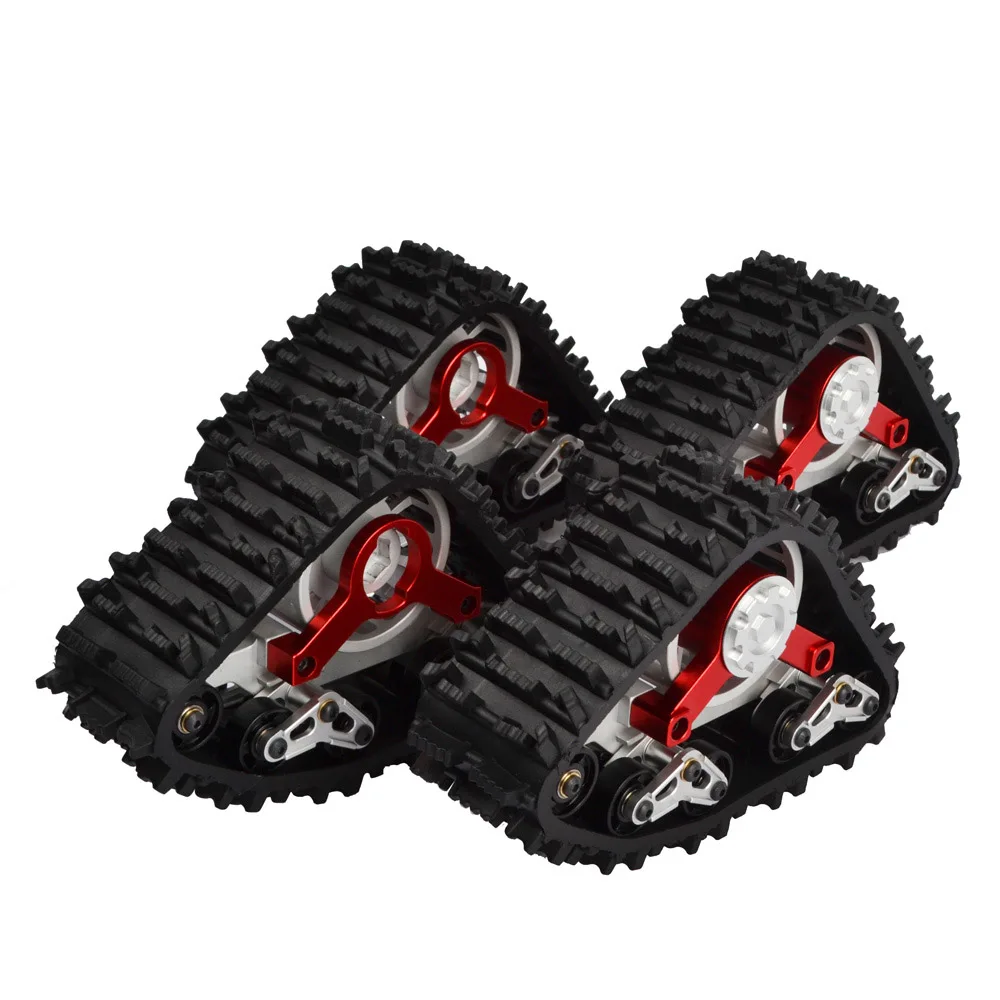 4pcs 4 шт. 1/10 RC Гусеничный снег шины колеса для Traxxas TRX4 Gen8 грузовик автозапчасти - Цвет: 4pcs