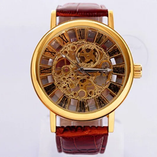 Модные кожаные механические часы автоматические для мужчин|watch cell phone camera|watch mpwatch