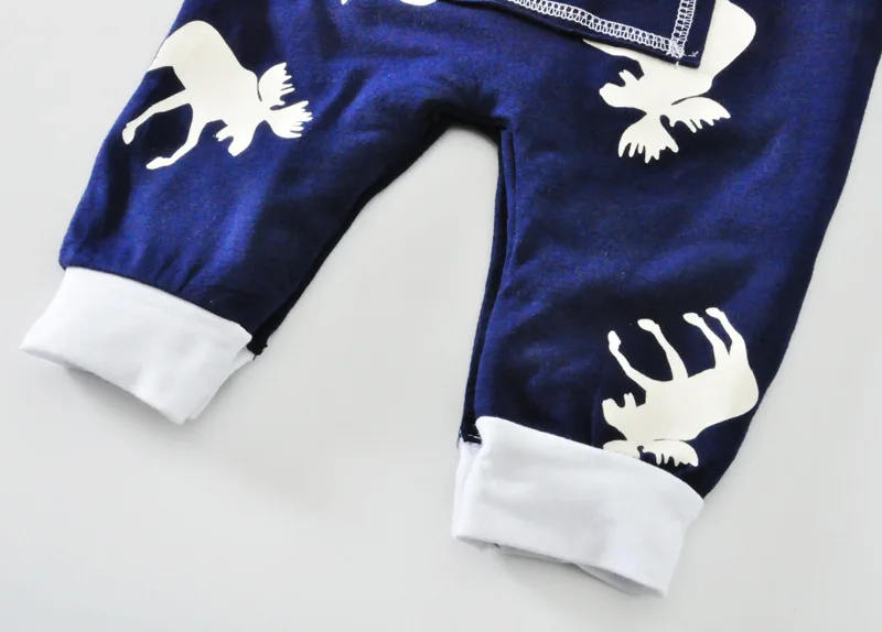 Комбинезон детский с длинным рукавом и надписью Северный олень | Мать ребенок