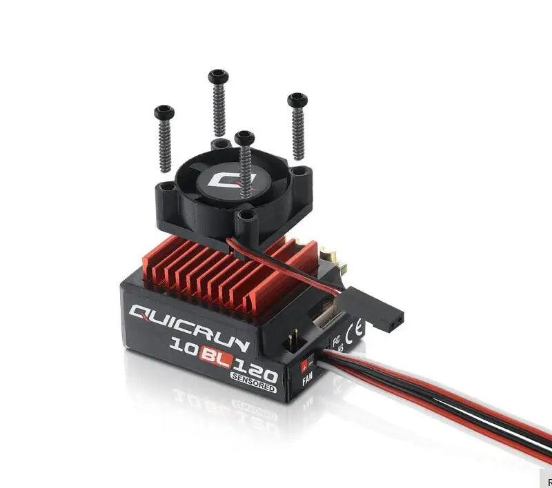 Бесщеточный контроллер скорости Hobbywing QUICRUN 10BL120 сенсорный 120A 10BL60 60A 2 3S Lipo для