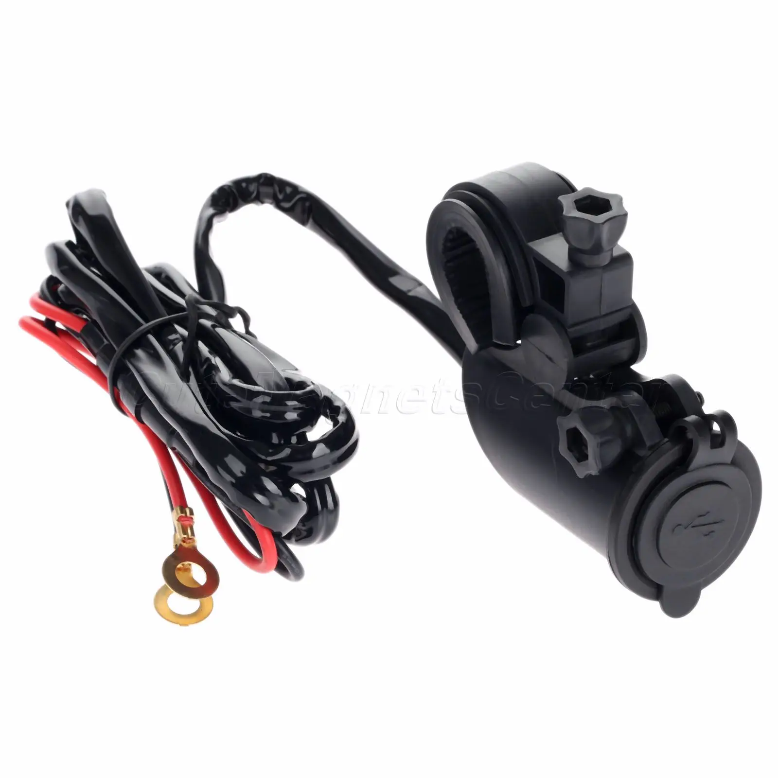 1 5 м длина провода 2USB мотоцикл мобильный водонепроницаемый источник питания Порт