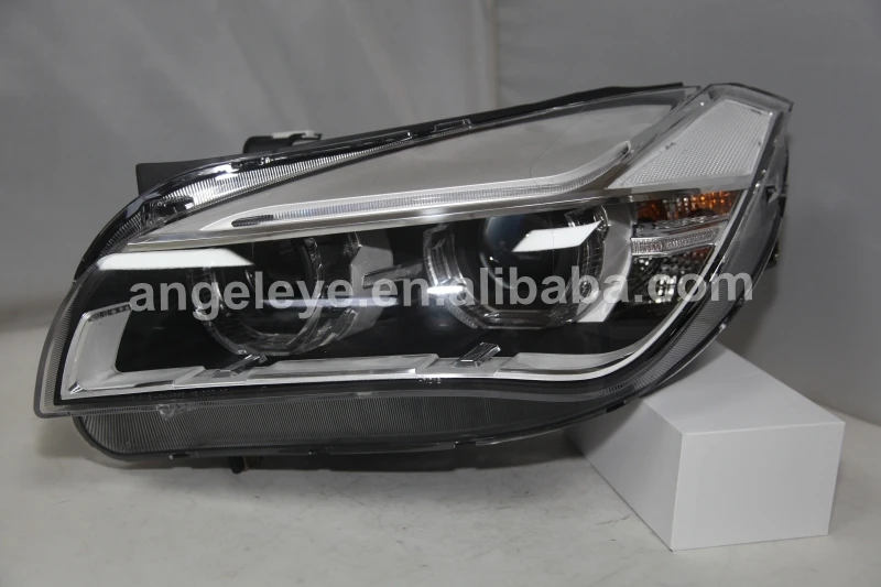 Для BMW X1 E84 Светодиодные ленты Ангельские глазки головной светильник 2009 2014 года