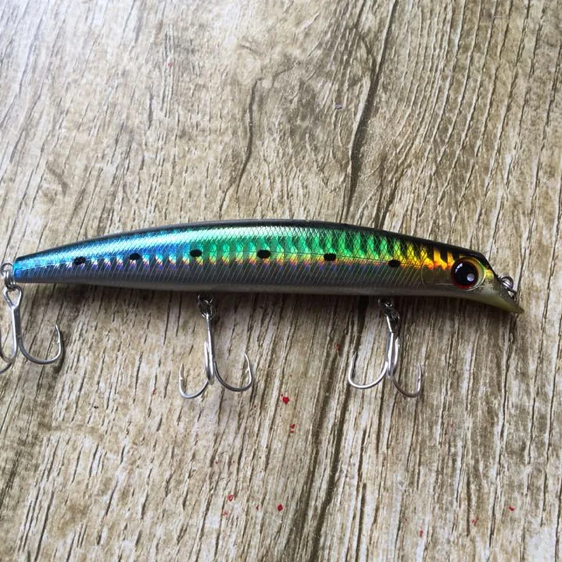 Рыбалка на большое расстояние литья карандаш Minnow приманки искусственные (12 см) 16g
