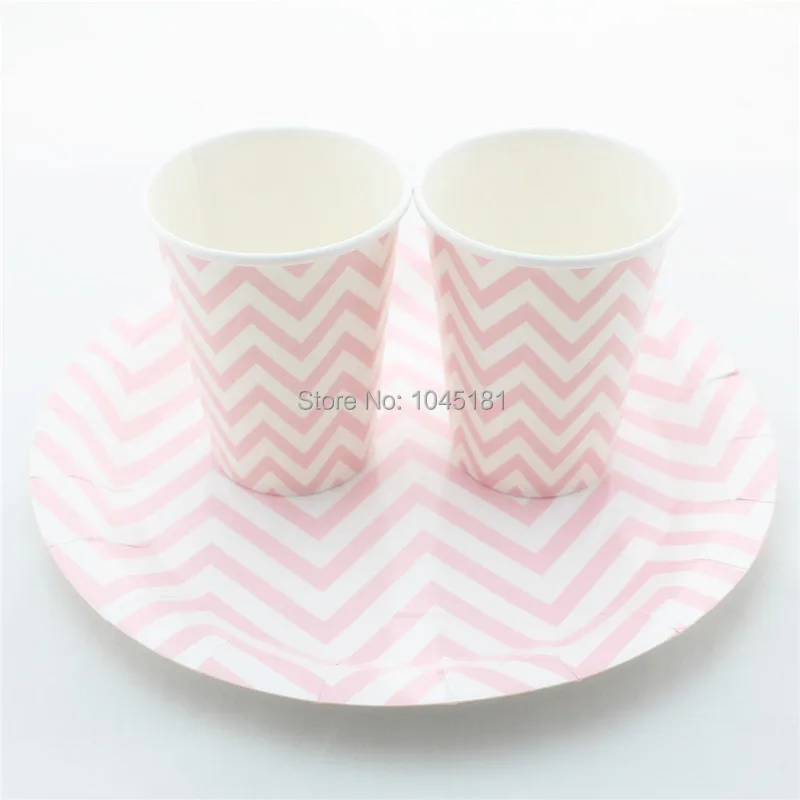 Ipalmay одноразовая бумажная посуда стаканы для напитков декор свадьбы дня рождения